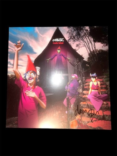 Damon albarn signed - signed, gorillaz