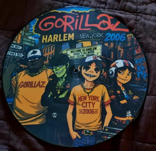 Gorillaz picture disc - picture,