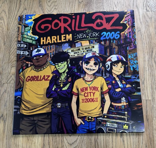 Gorillaz harlem new york - gorillaz,