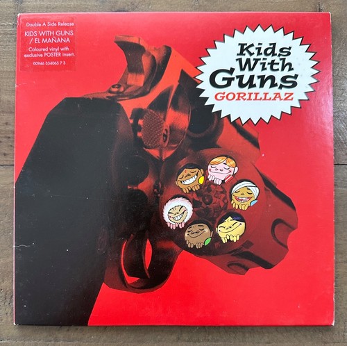 Gorillaz kids with - 7", red