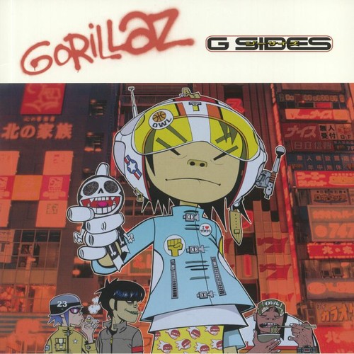 Gorillaz sides record - g,