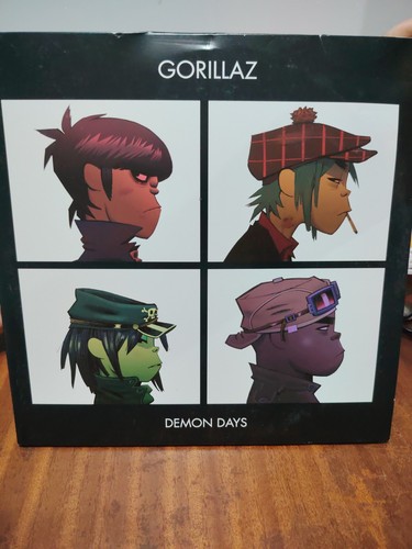 Gorillaz demon days vinyl - gorillaz,