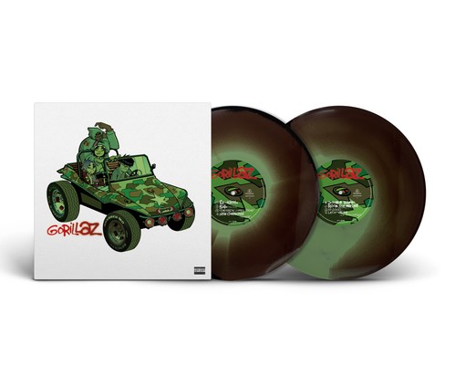 Gorillaz colour - gorillaz,