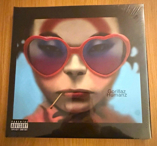 Gorillaz humanz vinyl book - gorillaz,