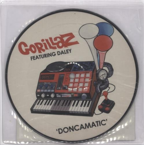 Gorillaz doncamatic vinyl - gorillaz,