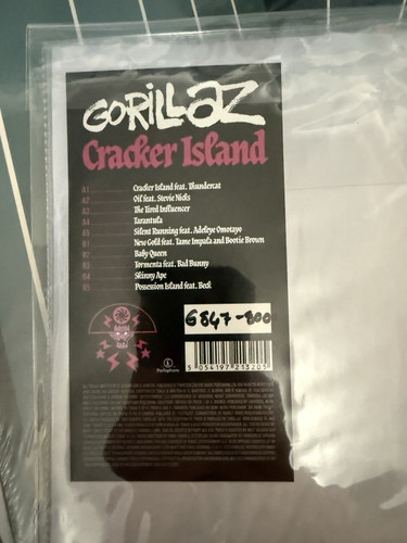 Gorillaz cracker island vinyl - gorillaz,